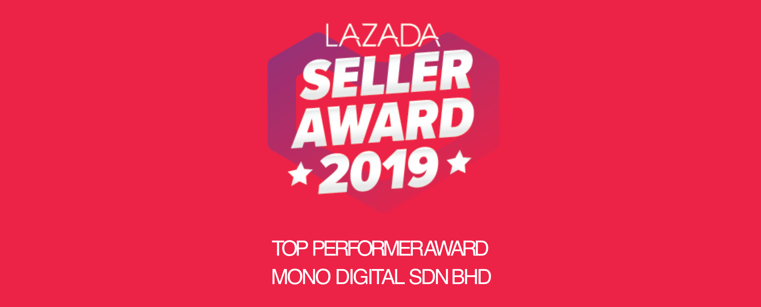 Lazada Top Performer Award 2019